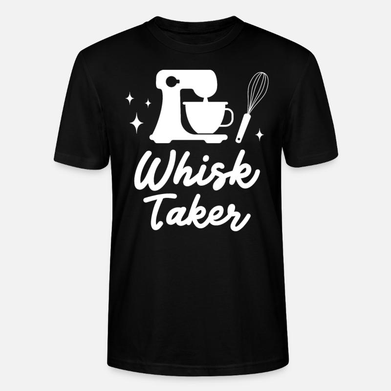 Bäcker Bäckerein Backwaren Backen Geschenk - Stanley/Stella Unisex Bio-T-Shirt CRAFTER - Schwarz