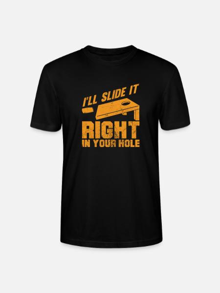 Cornhole - Stanley/Stella Unisex Bio-T-Shirt CRAFTER - Schwarz