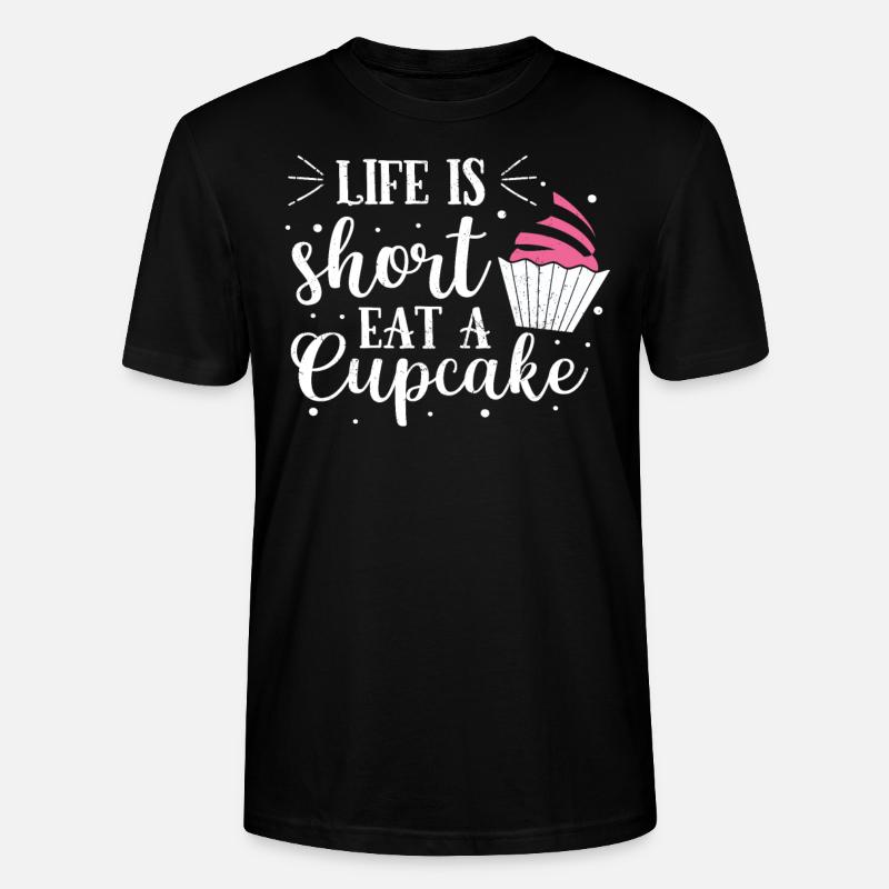 Cupcake - Stanley/Stella Unisex Bio-T-Shirt CRAFTER - Schwarz