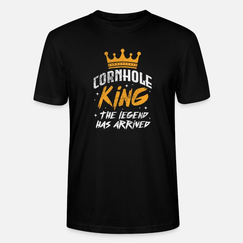 Cornhole - T-shirt bio CRAFTER Stanley Stella Unisexe - noir