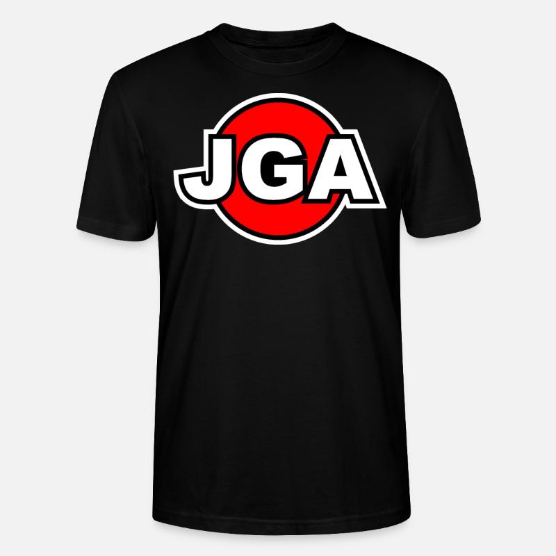 JGA - Stanley/Stella Unisex Bio-T-Shirt CRAFTER - Schwarz