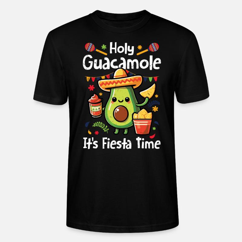 Avocado - Stanley/Stella Unisex Bio-T-Shirt CRAFTER - Schwarz