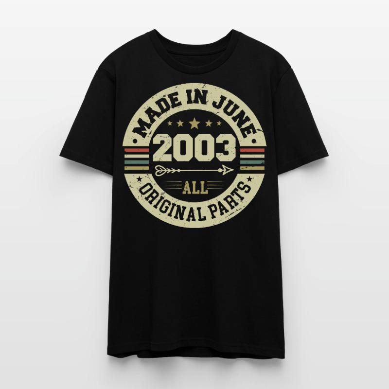 Juni 2003 Geburtstagsgeschenk Juni 2003 Juni 2003 Stanley/Stella Unisex Bio-T-Shirt CRAFTER