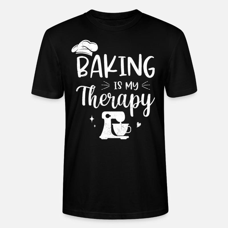 Bäcker - Stanley/Stella Unisex Bio-T-Shirt CRAFTER - Schwarz