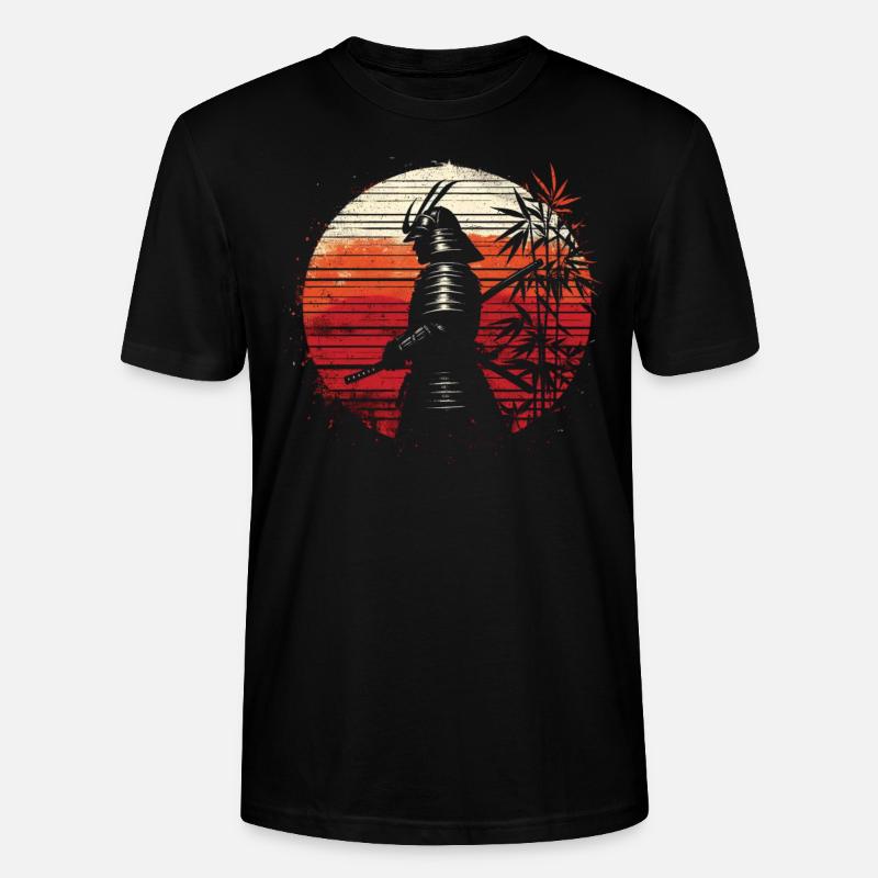 Samurai - Stanley/Stella Unisex Bio-T-Shirt CRAFTER - Schwarz