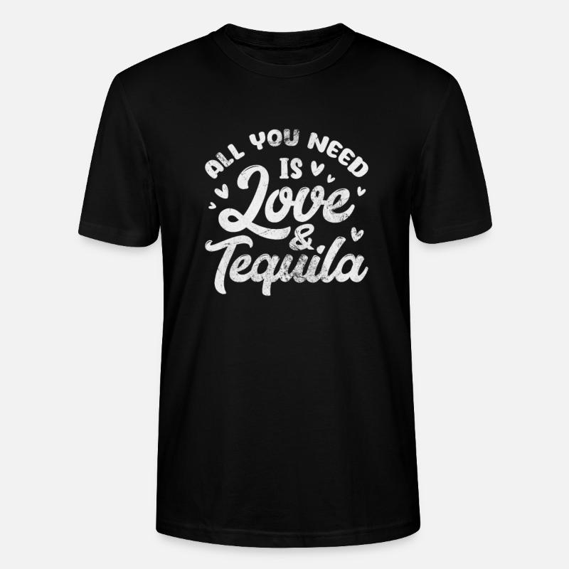 Tequila - Stanley/Stella Unisex Bio-T-Shirt CRAFTER - Schwarz