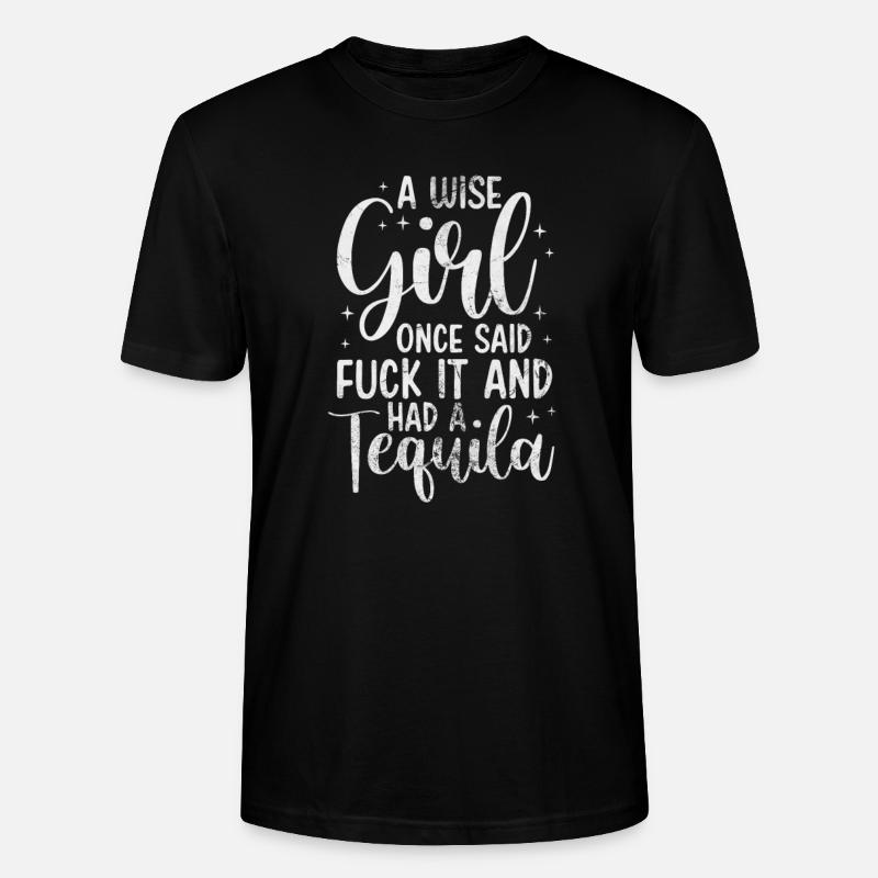 Tequila - Stanley/Stella Unisex Bio-T-Shirt CRAFTER - Schwarz