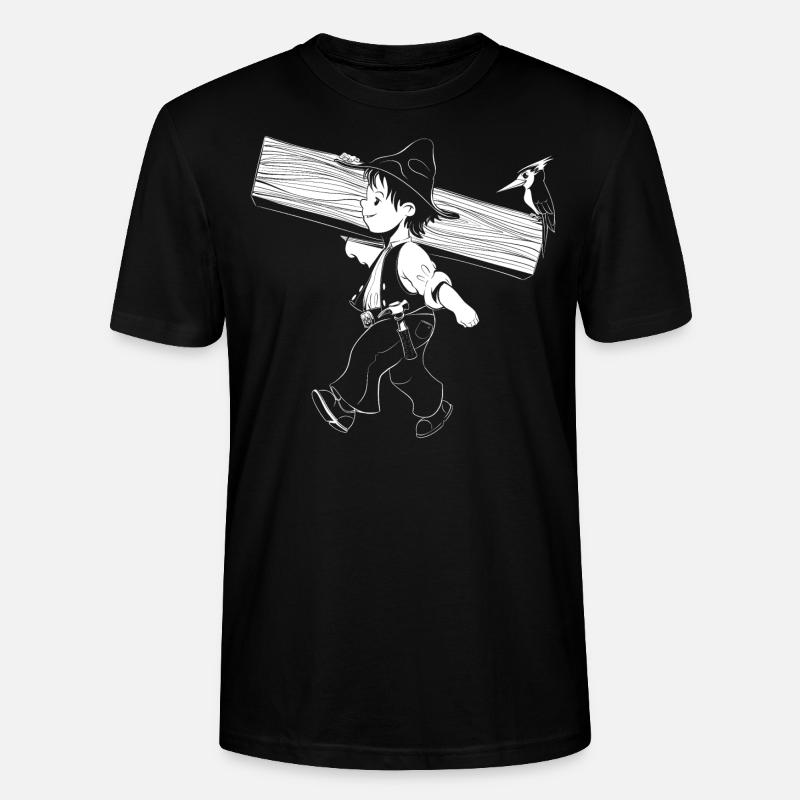 Zimmermann - Stanley/Stella Unisex Bio-T-Shirt CRAFTER - Schwarz
