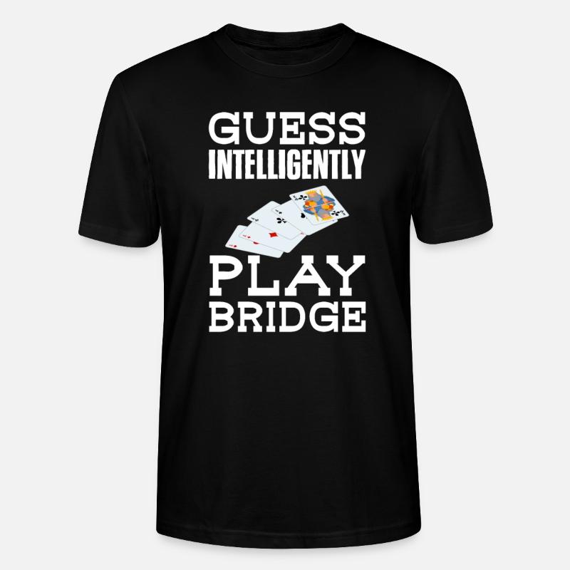 Bridge - Stanley/Stella Unisex Bio-T-Shirt CRAFTER - Schwarz