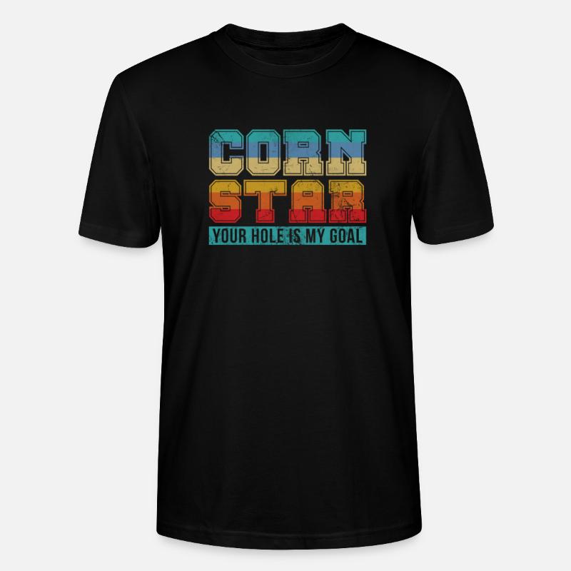 Cornhole - Stanley/Stella Unisex Bio-T-Shirt CRAFTER - Schwarz