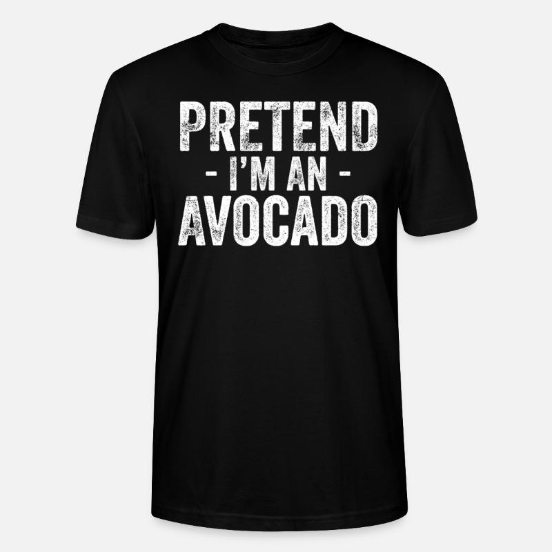 Avocado - Stanley/Stella Unisex Bio-T-Shirt CRAFTER - Schwarz
