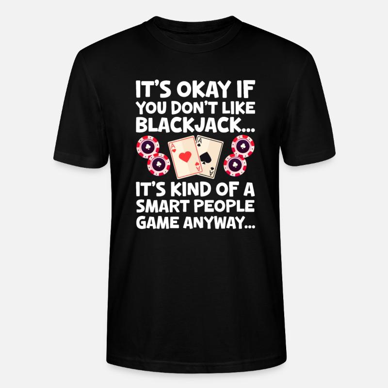 Black Jack - Stanley/Stella Unisex Bio-T-Shirt CRAFTER - Schwarz