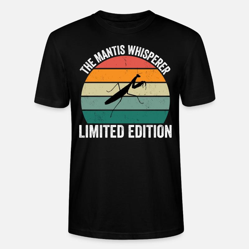 The Mantis Whisperer - Stanley/Stella Unisex Bio-T-Shirt CRAFTER - Schwarz