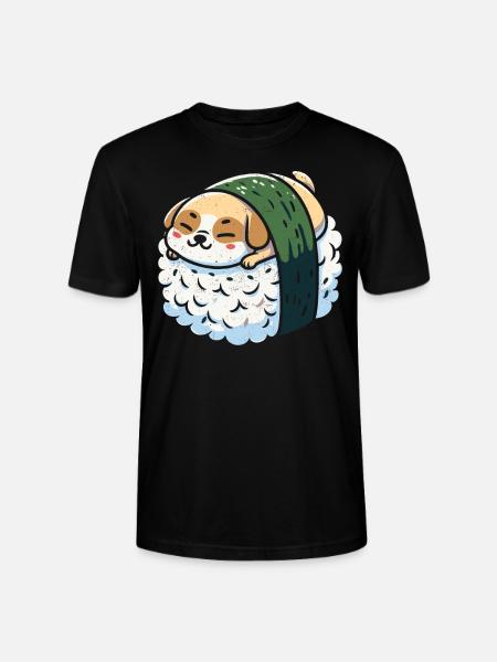 Sushi - Stanley/Stella Unisex Bio-T-Shirt CRAFTER - Schwarz