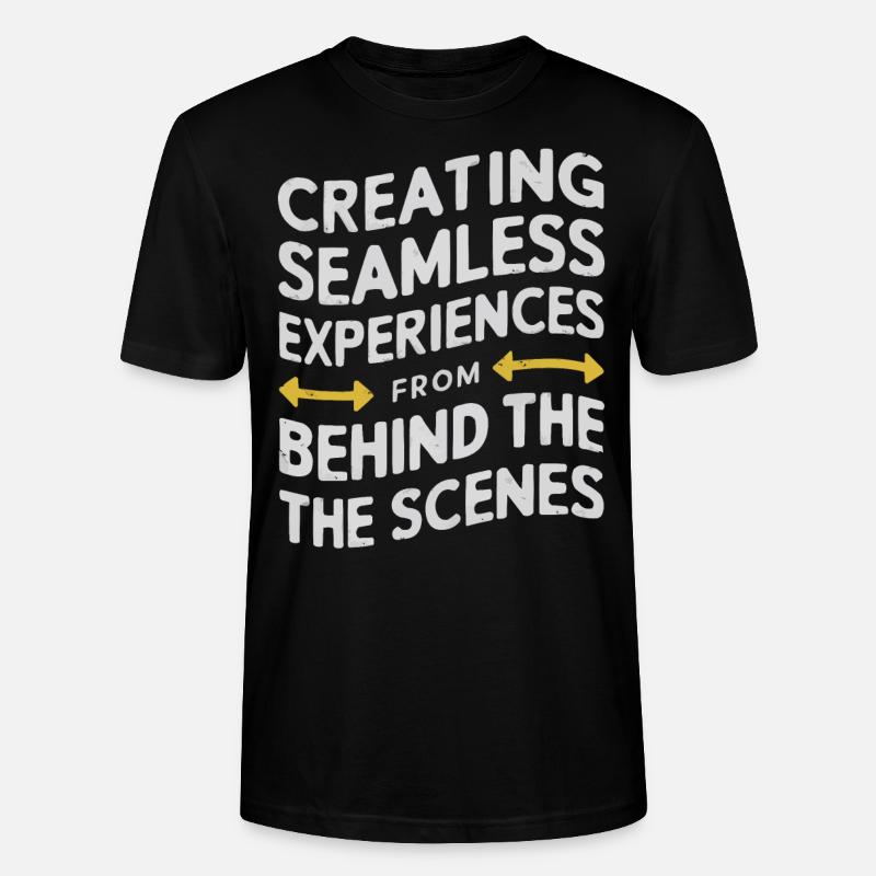 Backend-Entwickler Programmierung Softwareprogrammierer - Stanley/Stella Unisex Bio-T-Shirt CRAFTER - Schwarz