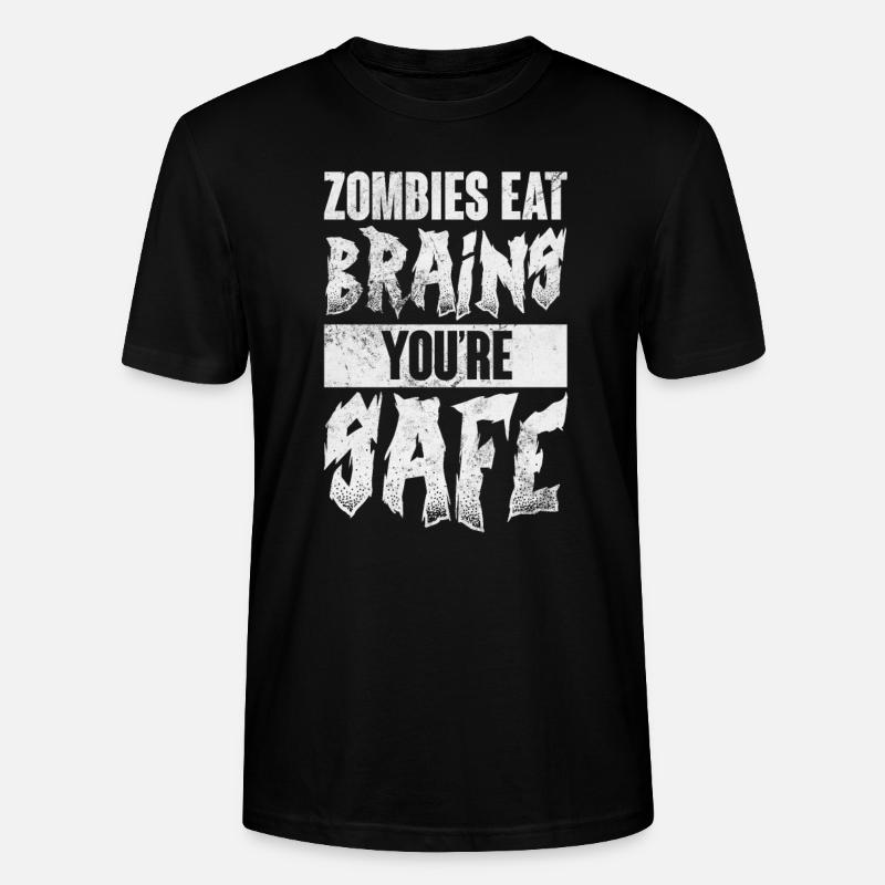 Zombie - Stanley/Stella Unisex Bio-T-Shirt CRAFTER - Schwarz