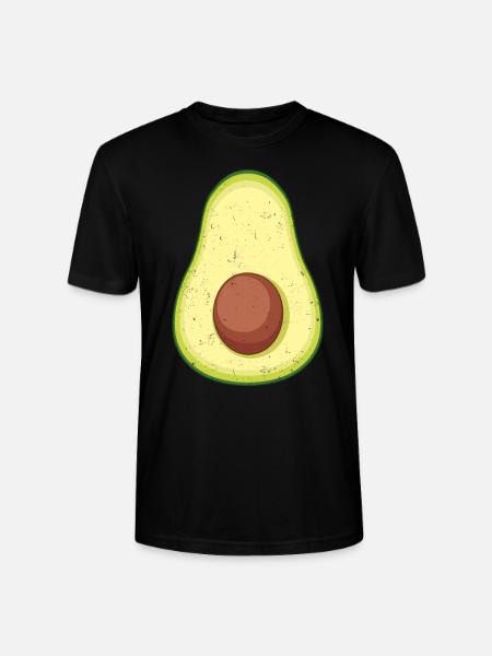 Avocado - Stanley/Stella CRAFTER Unisex Organic T-Shirt - black