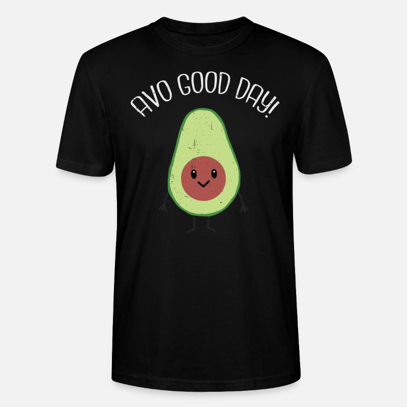 Avocado - Stanley/Stella Unisex Bio-T-Shirt CRAFTER - Schwarz