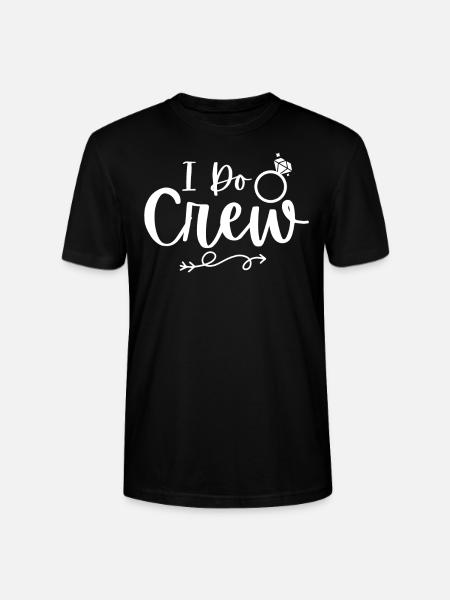 Junggesellin Jungesellinnenabschied Braut - Stanley/Stella Unisex Bio-T-Shirt CRAFTER - Schwarz