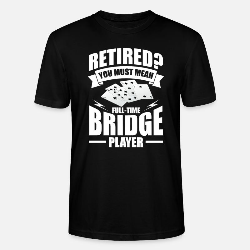 Bridge - Stanley/Stella Unisex Bio-T-Shirt CRAFTER - Schwarz