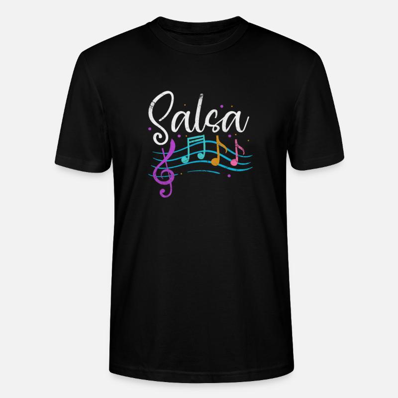 Salsa - Stanley/Stella Unisex Bio-T-Shirt CRAFTER - Schwarz