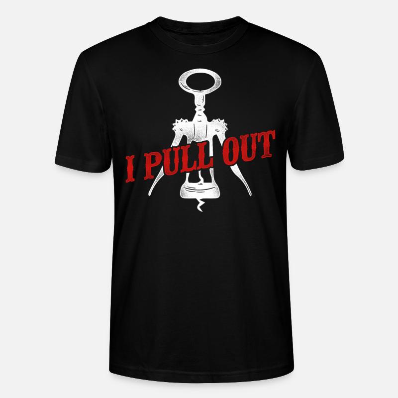 Barman Mixologue Décapsuleur - T-shirt bio CRAFTER Stanley Stella Unisexe - noir
