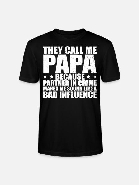 Perfect Gift for Dad - Stanley/Stella CRAFTER Unisex Organic T-Shirt - black