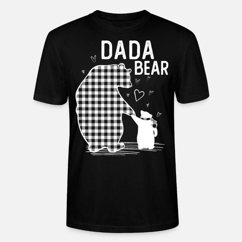 Ours Dada - T-shirt bio CRAFTER Stanley Stella Unisexe - noir