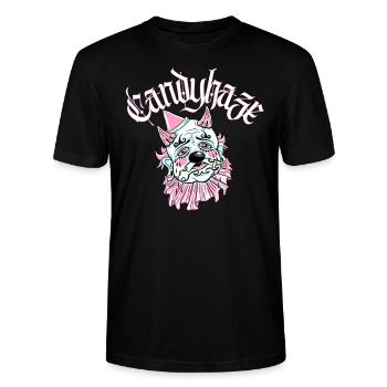 Bébé ne pleure pas - T-shirt bio CRAFTER Stanley Stella Unisexe - noir - Devant - Alina (178cm) & Michal (187cm)