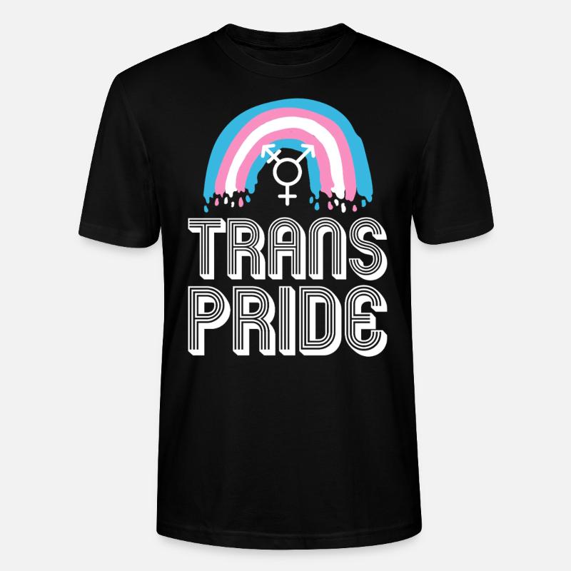 Transgender Trans LGBT Pride - Stanley/Stella Unisex Bio-T-Shirt CRAFTER - Schwarz