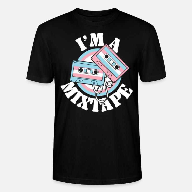 Transgender Trans LGBT Pride - Stanley/Stella Unisex Bio-T-Shirt CRAFTER - Schwarz