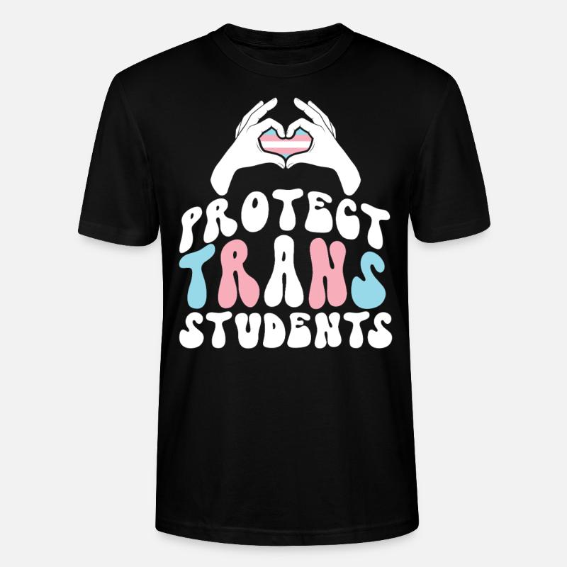 Transgender Trans LGBT Pride - Stanley/Stella Unisex Bio-T-Shirt CRAFTER - Schwarz