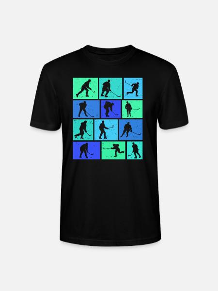 Hockey - Stanley/Stella CRAFTER Unisex Organic T-Shirt - black