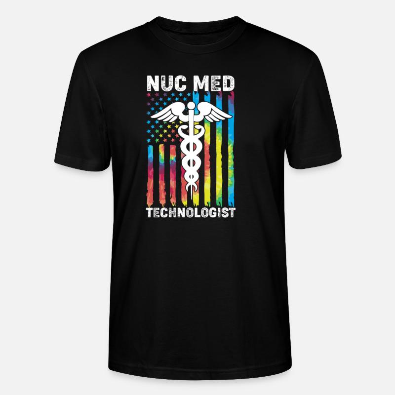 Radiologie Nuklear Atom Nuklearmedizin - Stanley/Stella Unisex Bio-T-Shirt CRAFTER - Schwarz