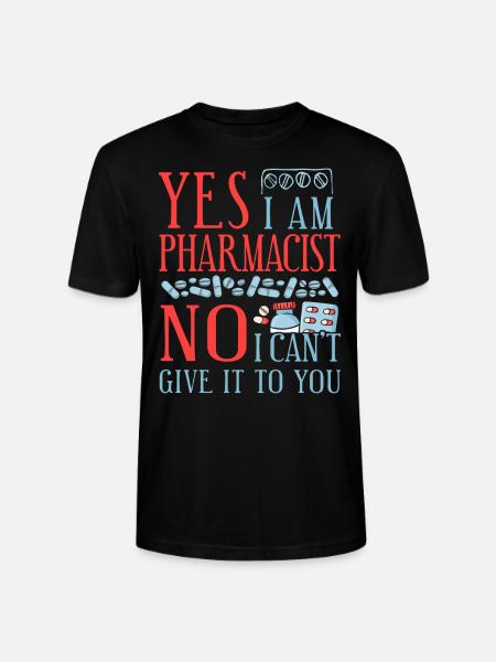Pharmacy Tech Technician - Stanley/Stella Unisex Bio-T-Shirt CRAFTER - Schwarz