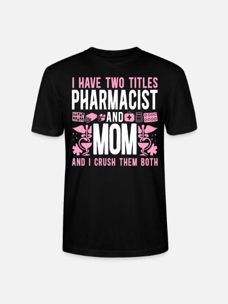 Technicien en pharmacie - T-shirt bio CRAFTER Stanley Stella Unisexe - noir