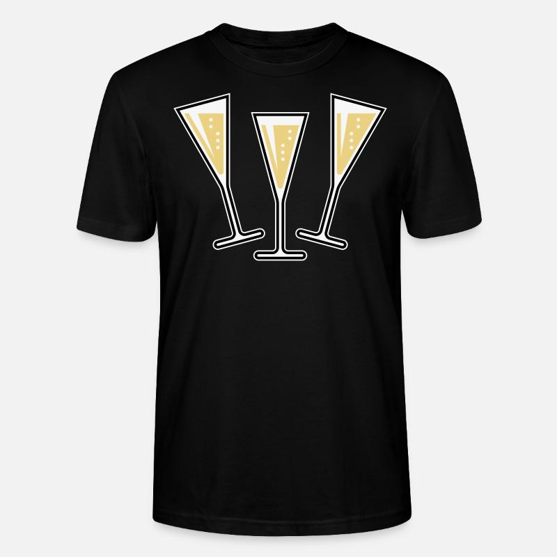 XAufUnsDrei! (3) - Stanley/Stella CRAFTER Unisex Organic T-Shirt - black