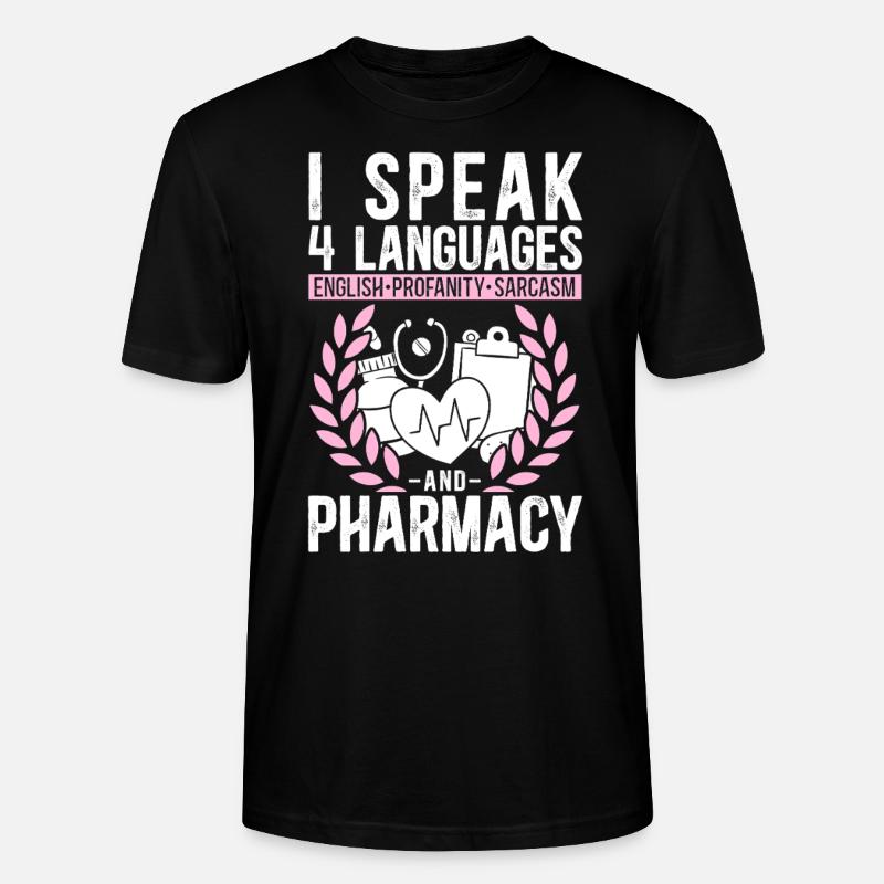 Pharmacy Tech Technician - Stanley/Stella CRAFTER Unisex Organic T-Shirt - black