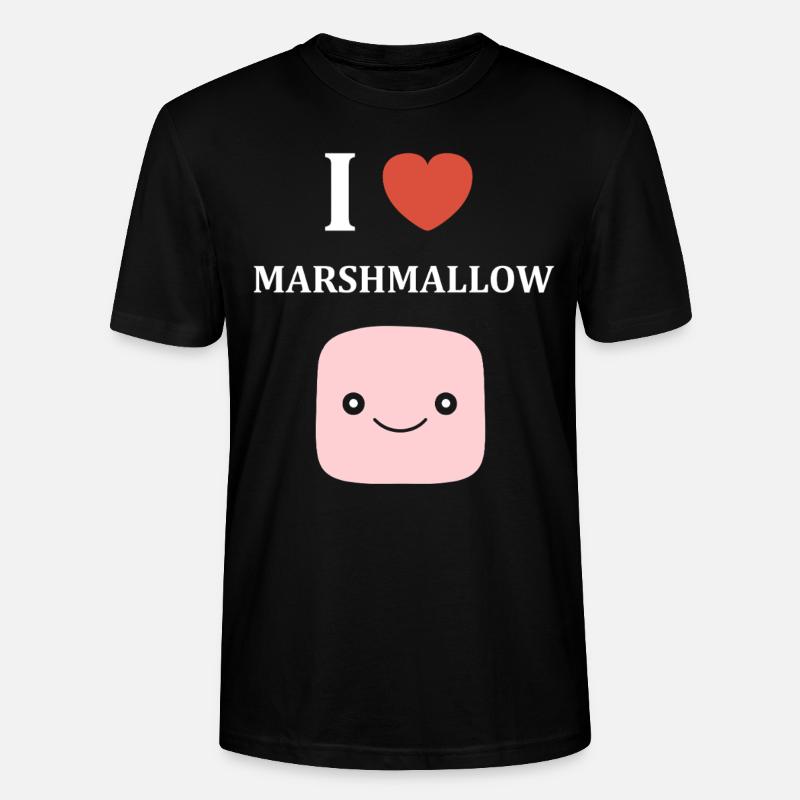 Marshmallow - Stanley/Stella Unisex Bio-T-Shirt CRAFTER - Schwarz