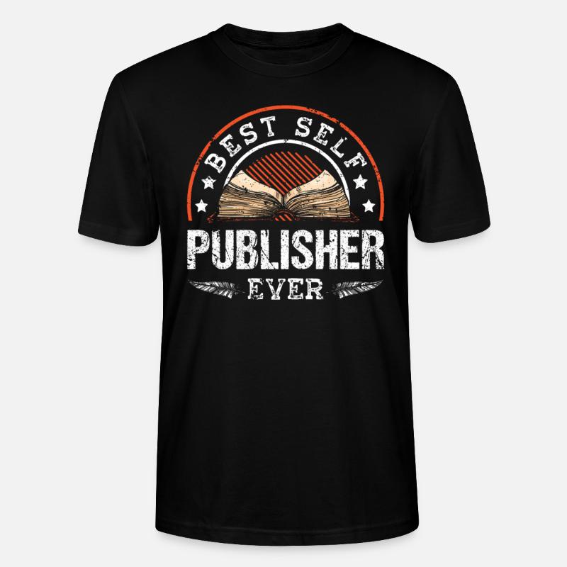 Écrivain Auteur de romans - T-shirt bio CRAFTER Stanley Stella Unisexe - noir