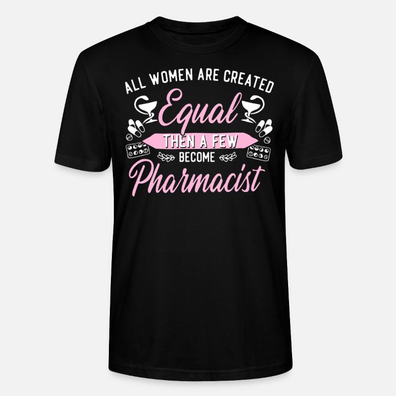 Pharmacy Tech Technician - Stanley/Stella CRAFTER Unisex Organic T-Shirt - black
