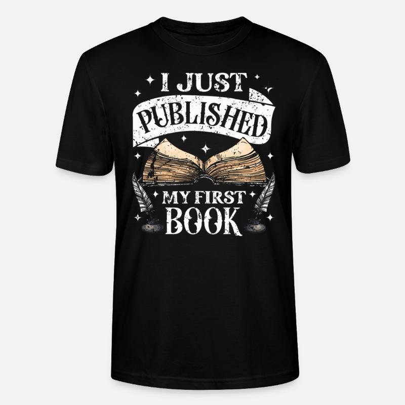 Écrivain Auteur de romans - T-shirt bio CRAFTER Stanley Stella Unisexe - noir