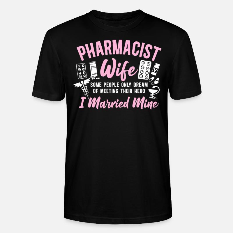 Pharmacy Tech Technician - Stanley/Stella CRAFTER Unisex Organic T-Shirt - black
