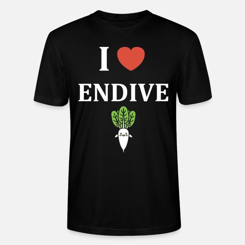 Endive - T-shirt bio CRAFTER Stanley Stella Unisexe - noir