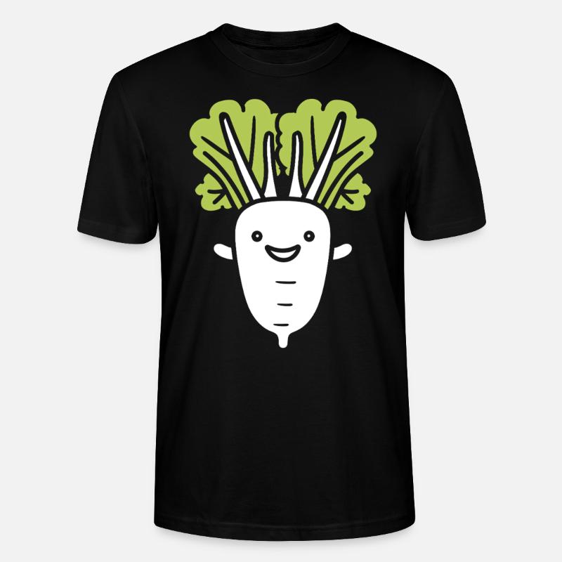 Endive - Stanley/Stella Unisex Bio-T-Shirt CRAFTER - Schwarz
