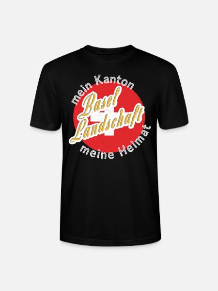 My Home Basel-Landschaft Gift - Stanley/Stella CRAFTER Unisex Organic T-Shirt - black