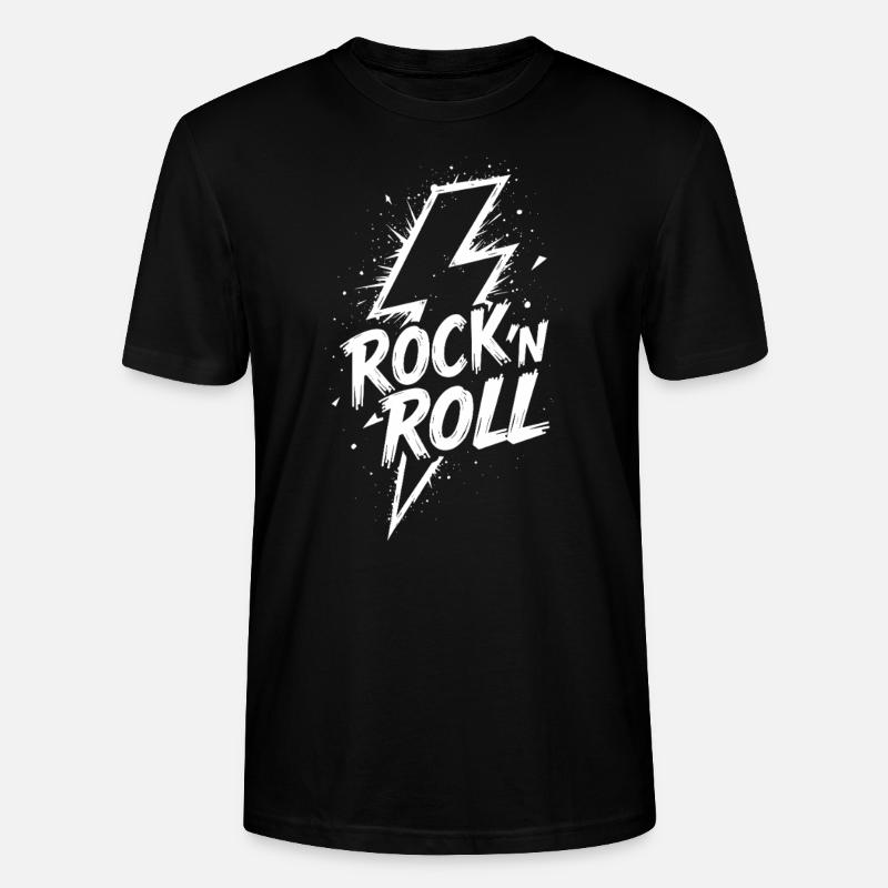 Rock 'n' Roll Blitz - Stanley/Stella Unisex Bio-T-Shirt CRAFTER - Schwarz