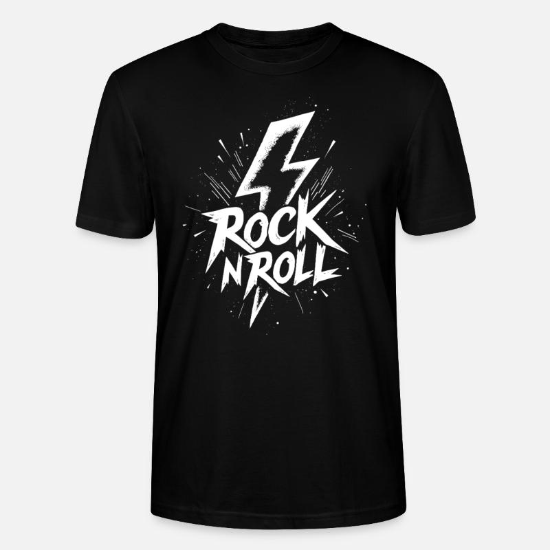 Rock 'n' Roll Blitz - Stanley/Stella Unisex Bio-T-Shirt CRAFTER - Schwarz