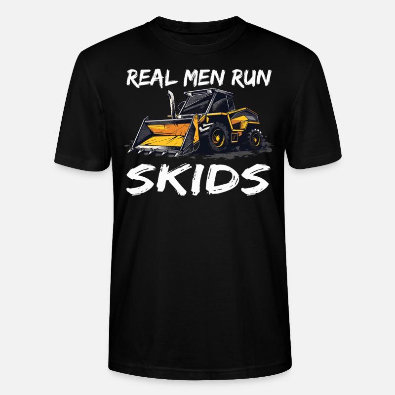 Skid steer loader enthusiasts - Stanley/Stella CRAFTER Unisex Organic T-Shirt - black