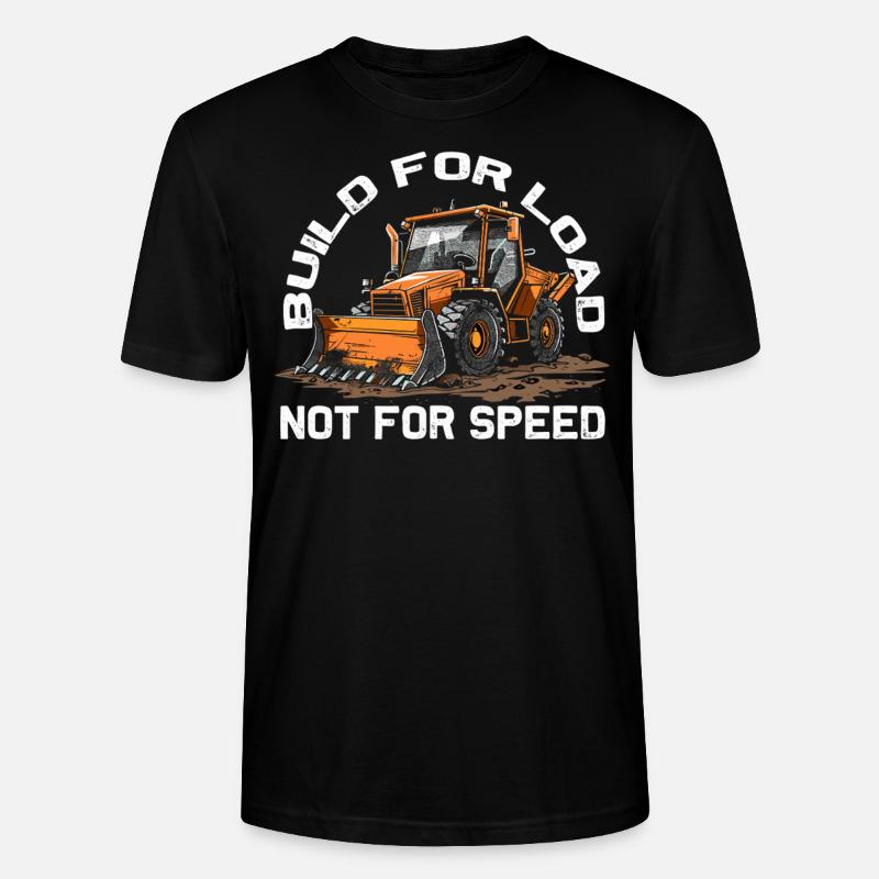 Skid steer loader enthusiasts - Stanley/Stella CRAFTER Unisex Organic T-Shirt - black